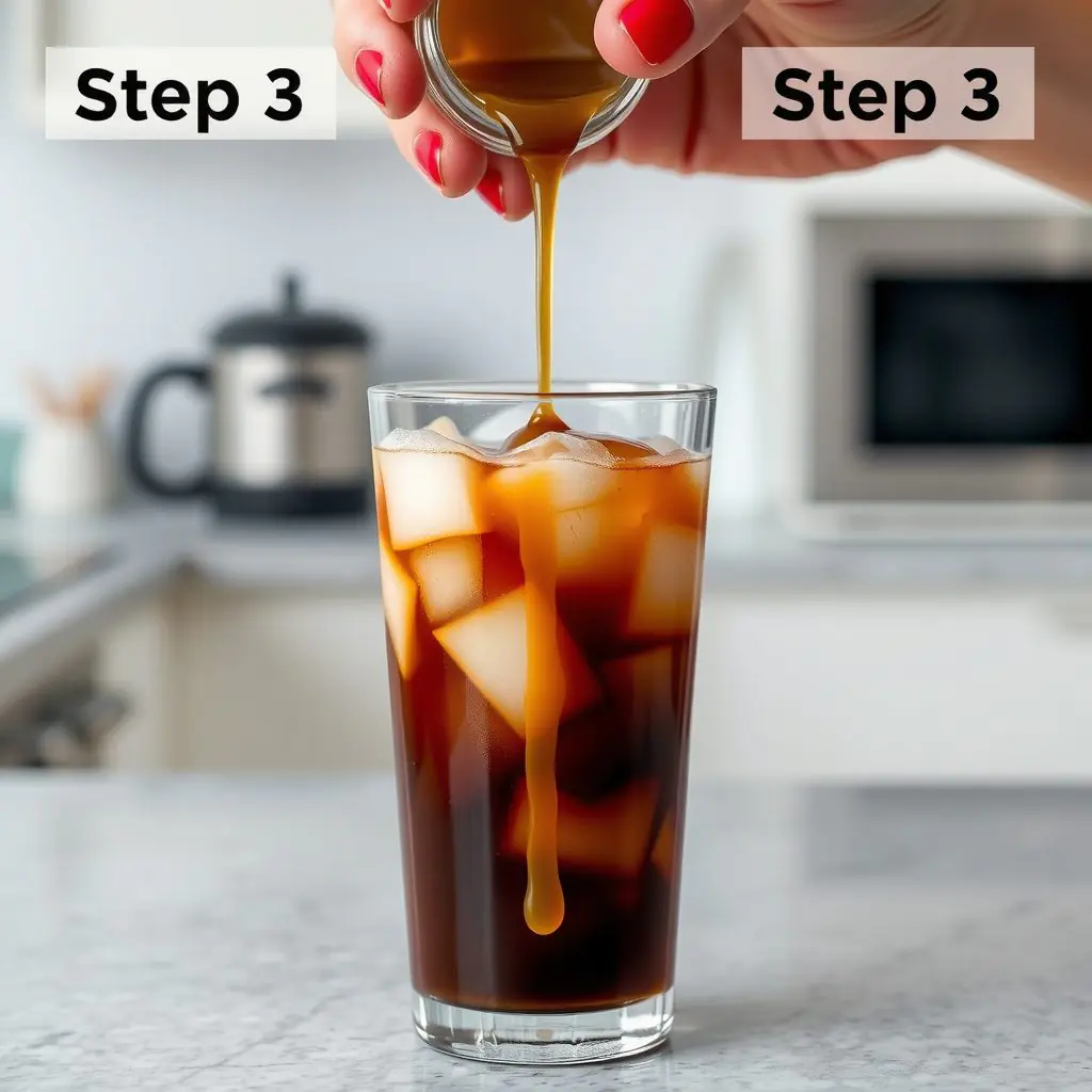 Step 3: making Copycat Dutch Bros Iced Coffee Recipe copycat recipe