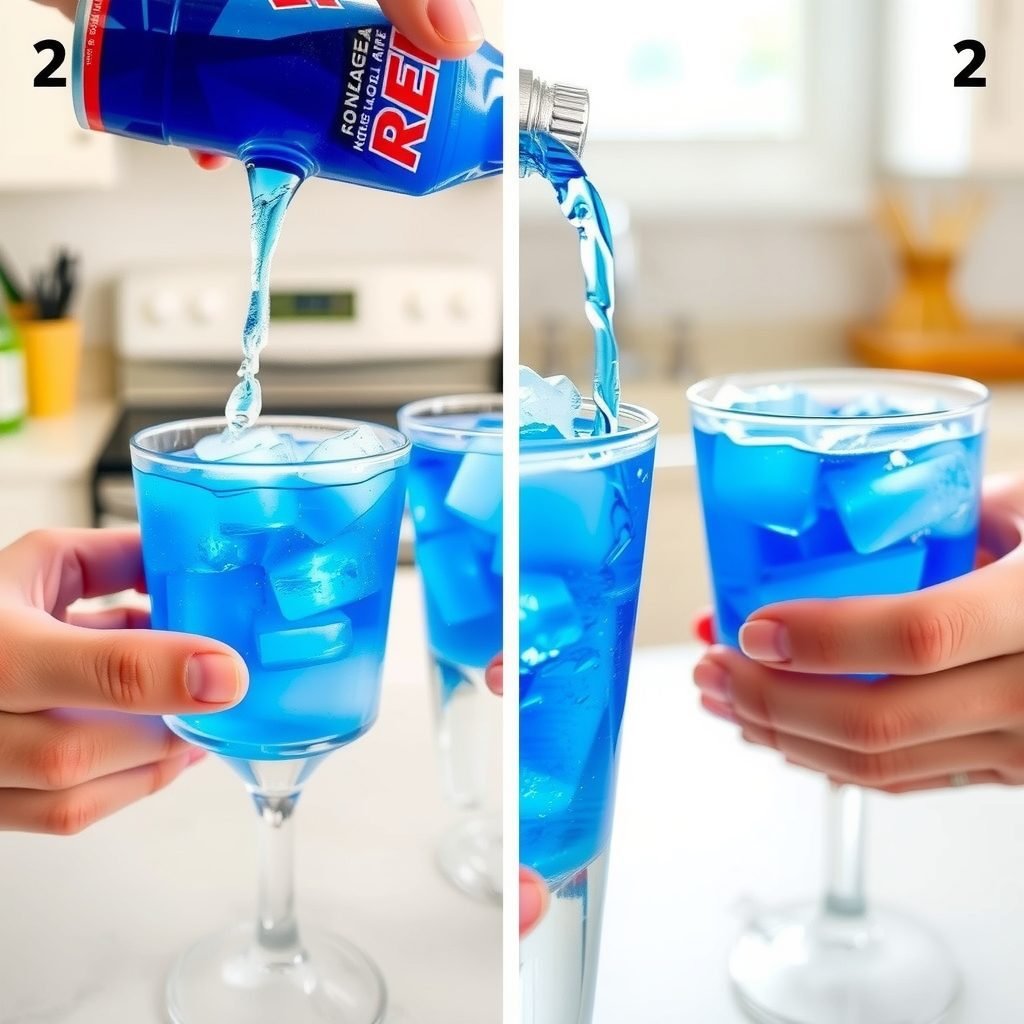 Step 2: making Copycat Dutch Bros Rebel Energy Drink Recipe copycat recipe
