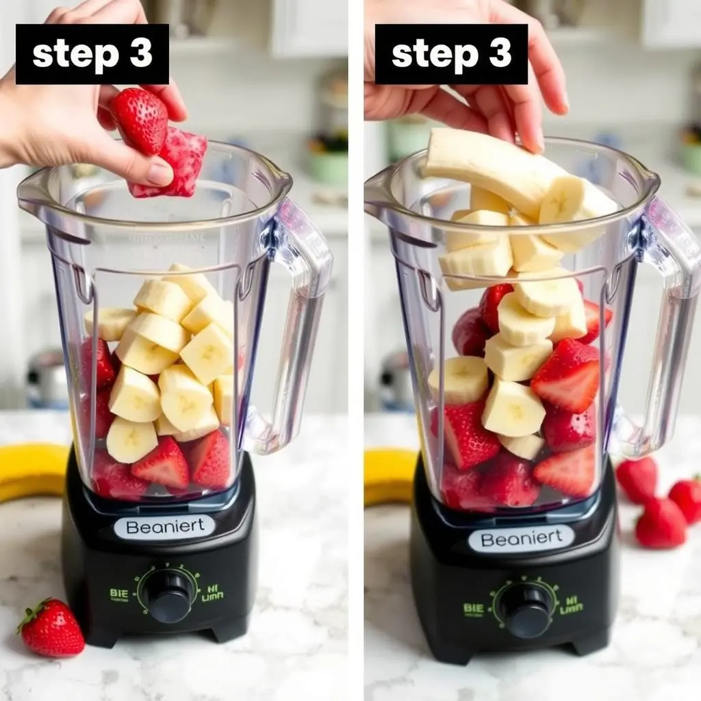 Step 3: making Copycat Jamba Juice Protein Boost copycat recipe