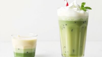 Copycat McDonald's McCafé Iced Matcha copycat recipe