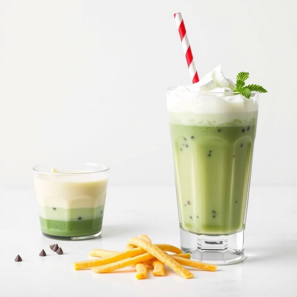 Copycat McDonald's McCafé Iced Matcha copycat recipe
