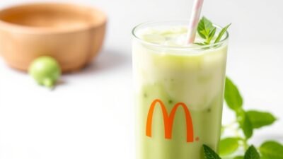 Copycat McDonald's McCafé Iced Matcha copycat recipe