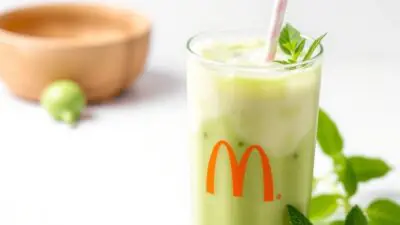 Copycat McDonald's McCafé Iced Matcha copycat recipe