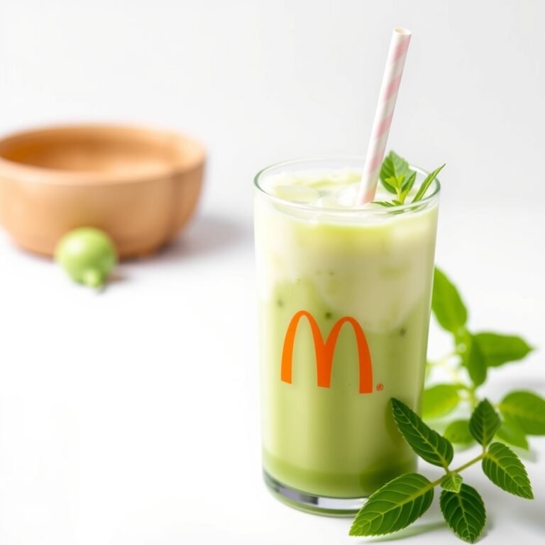 McDonald's Iced Matcha Latte