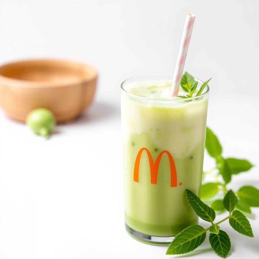 Copycat McDonald's McCafé Iced Matcha copycat recipe