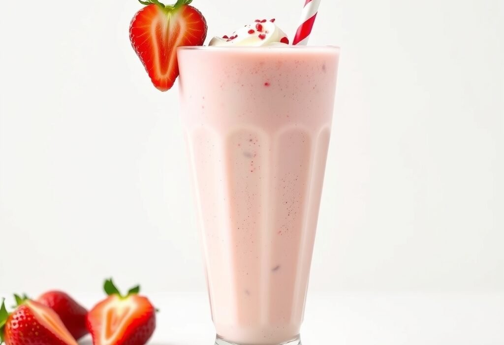 Copycat McDonald's Strawberry Shake copycat recipe