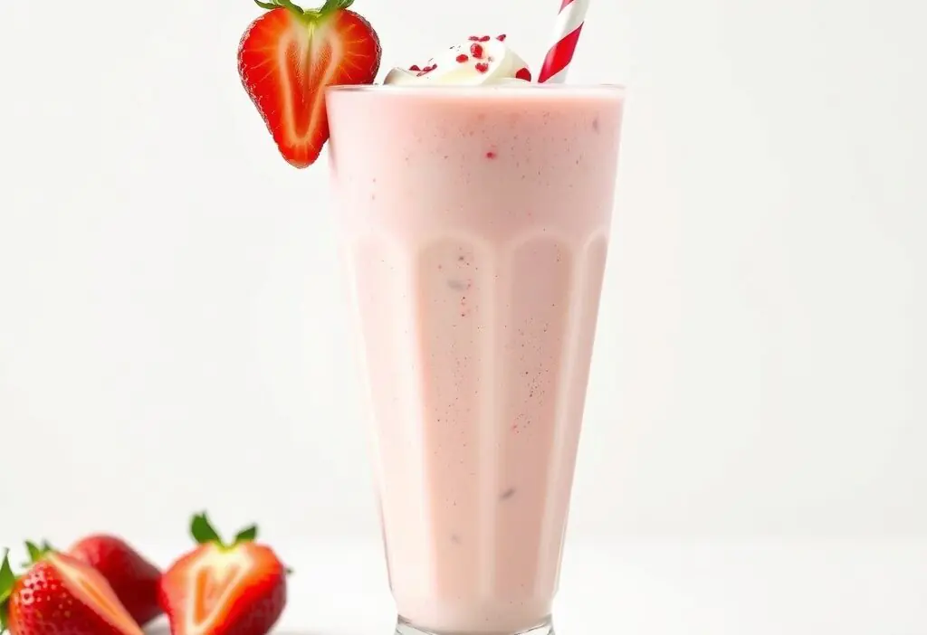 Copycat McDonald's Strawberry Shake copycat recipe
