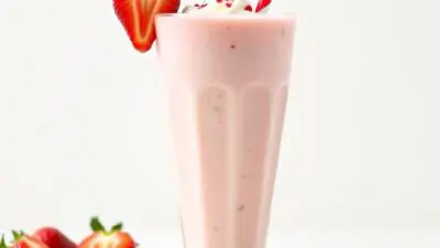 Copycat McDonald's Strawberry Shake copycat recipe
