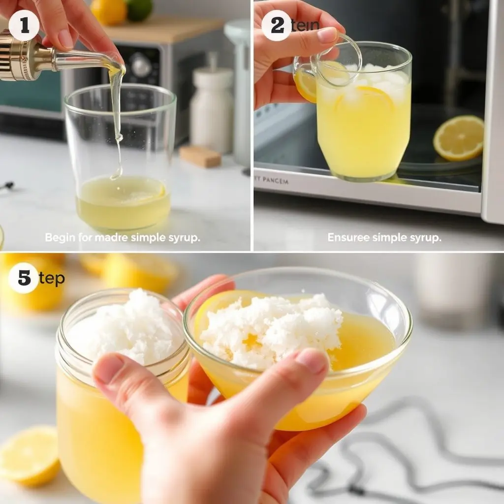 Step 1: making Copycat Panera Charged Lemonade copycat recipe
