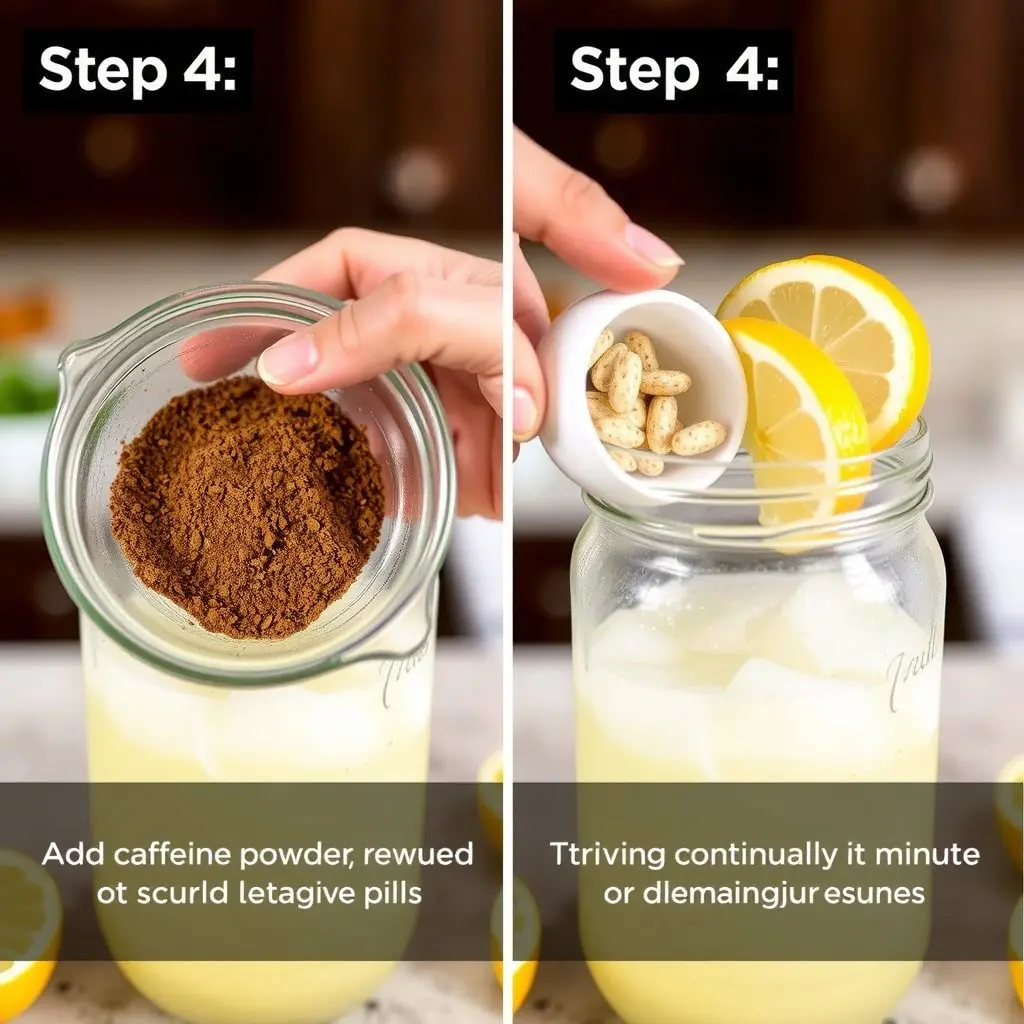 Step 4: making Copycat Panera Charged Lemonade copycat recipe