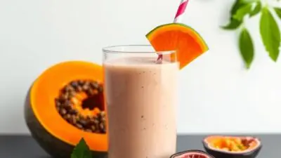 Copycat Panera Passion Papaya Smoothie copycat recipe