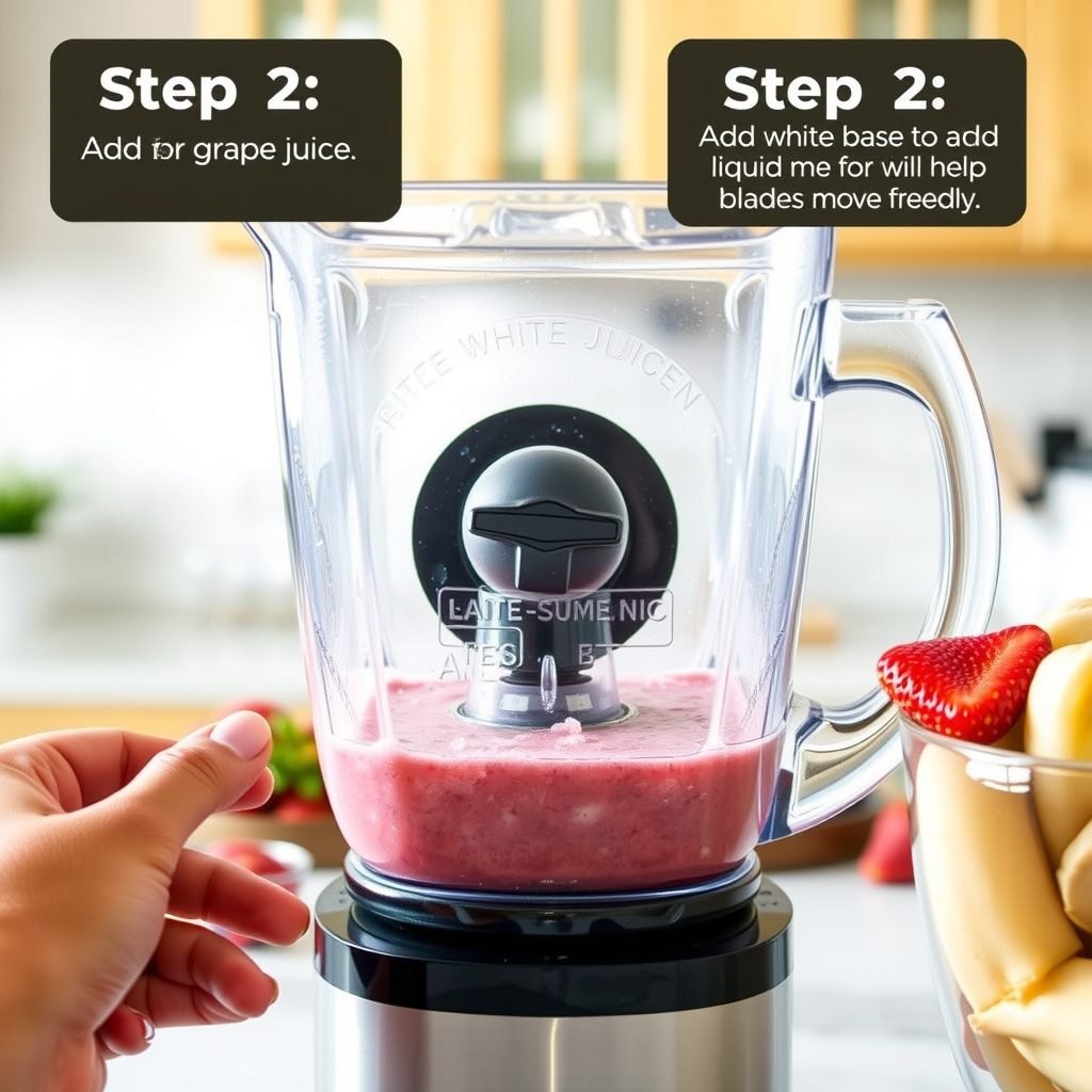 Step 2: making Copycat Panera Strawberry Banana Smoothie Recipe (spring trending) copycat recipe