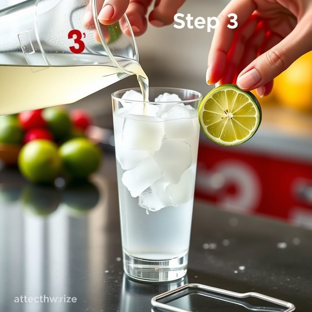 Step 3: making Copycat Sonic Cherry Limeade copycat recipe