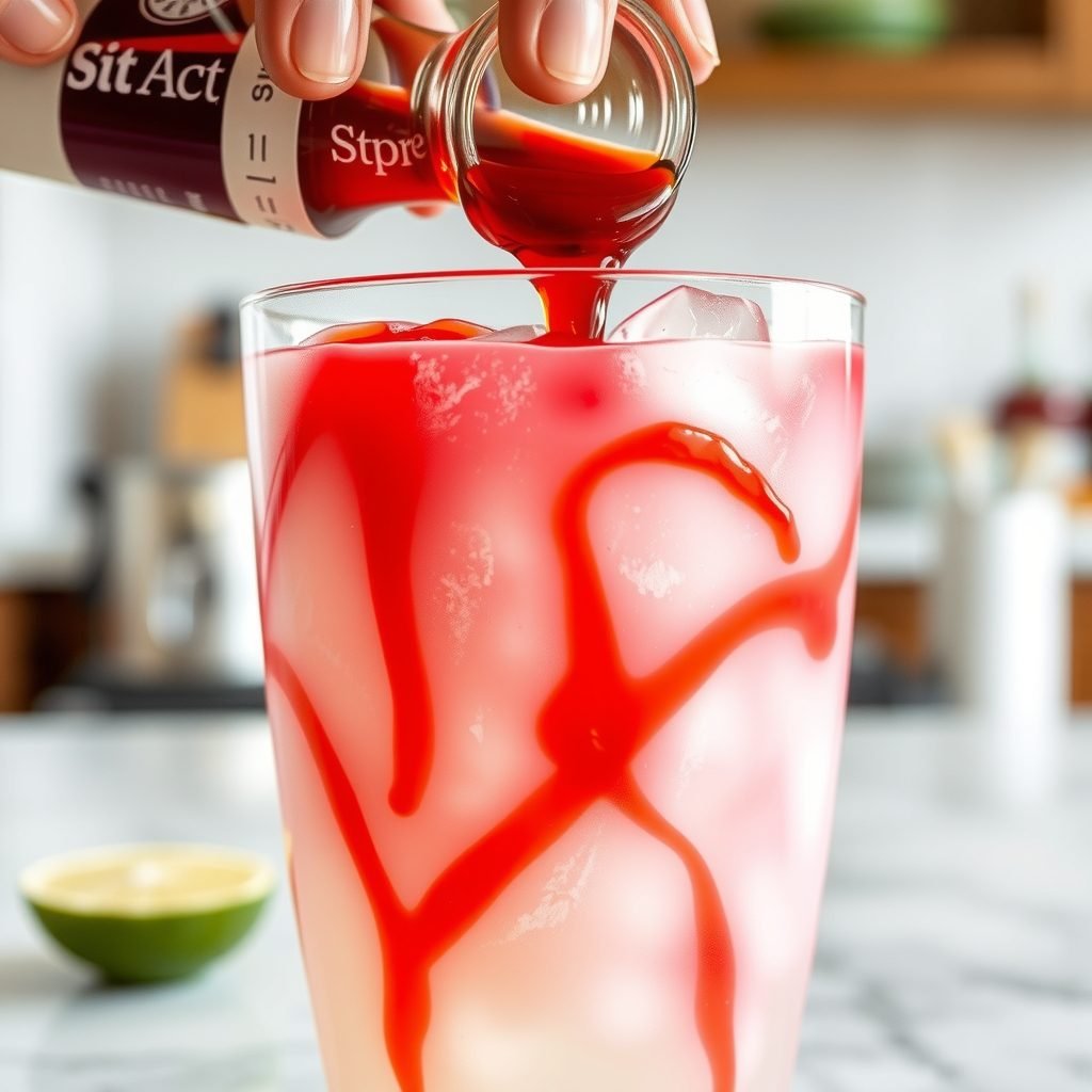 Step 4: making Copycat Sonic Cherry Limeade copycat recipe