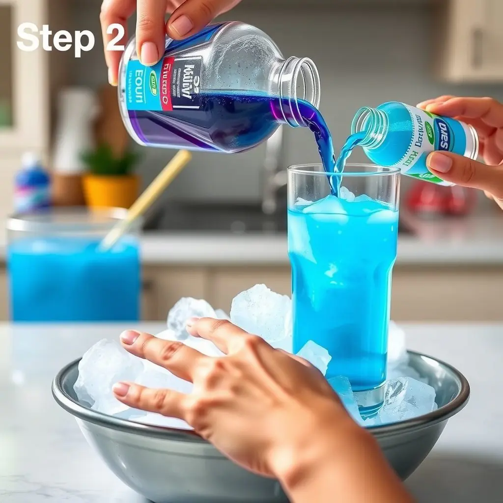 Step 2: making Copycat Sonic Ocean Water Slush copycat recipe