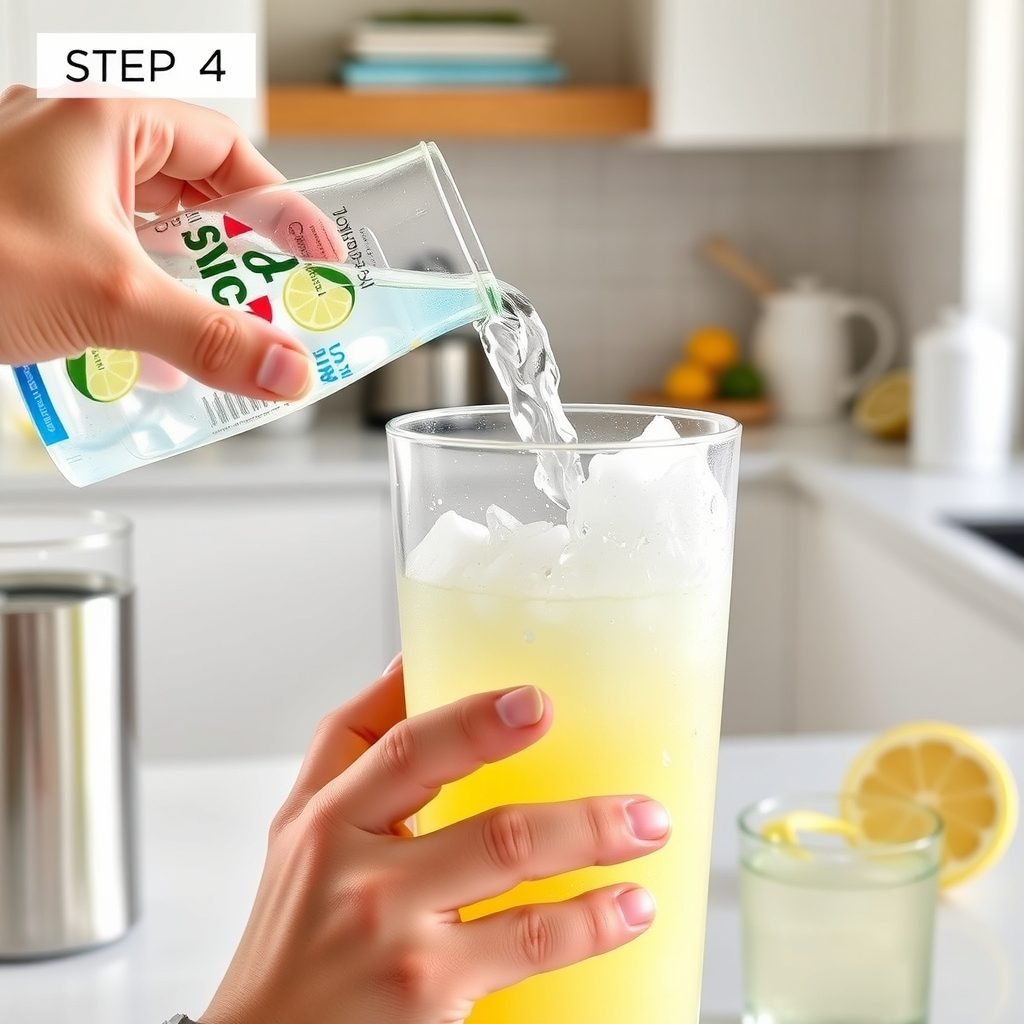 Step 4: making Copycat Sonic Ocean Water Slush copycat recipe
