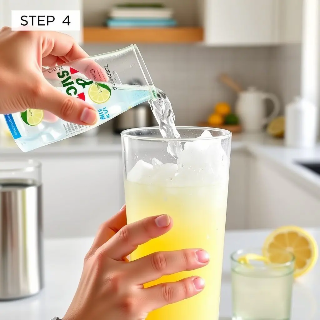Step 4: making Copycat Sonic Ocean Water Slush copycat recipe