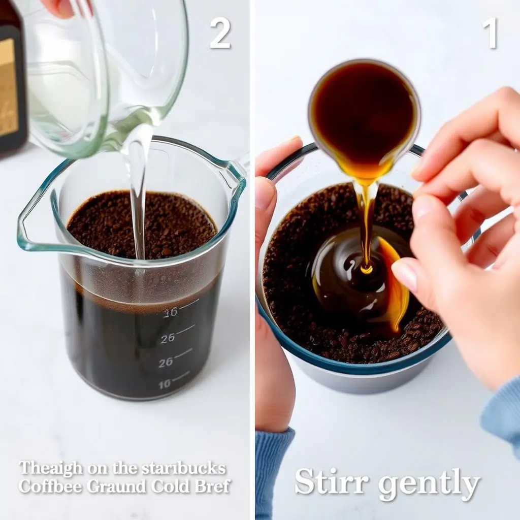 Step 2: making Copycat Starbucks Cold Brew Coffee Recipe copycat recipe