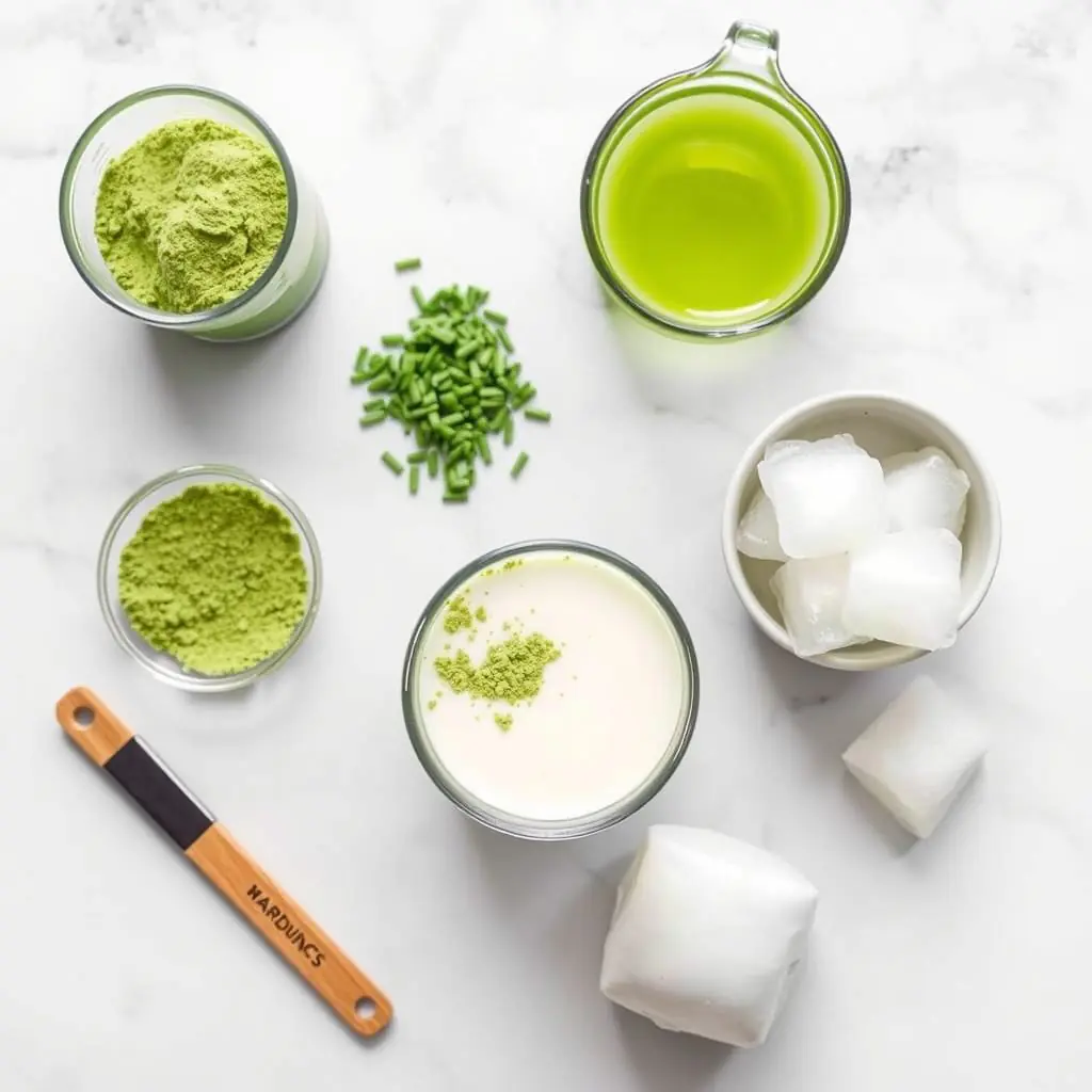 Ingredients for Copycat Starbucks Iced <a href=