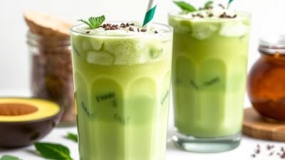 Copycat Starbucks Iced Matcha Latte Recipe copycat recipe