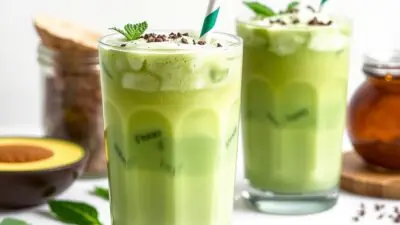 Copycat Starbucks Iced Matcha Latte Recipe copycat recipe
