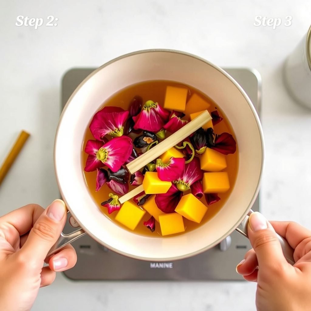 Step 2: making Copycat Starbucks Iced Passion Fruit Tea copycat recipe