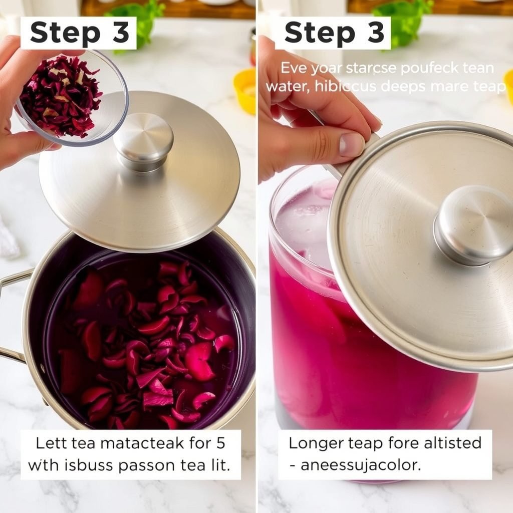 Step 3: making Copycat Starbucks Iced Passion Fruit Tea copycat recipe