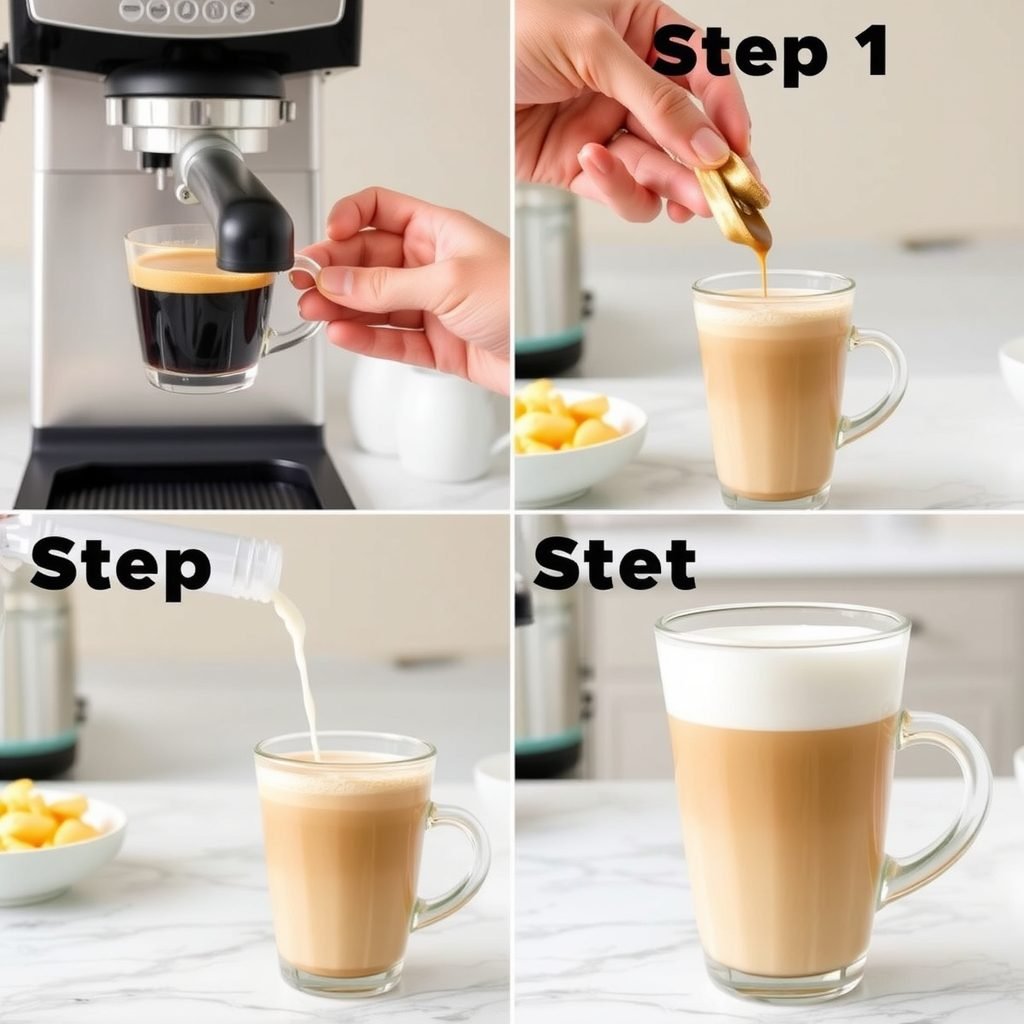 Step 1: making Copycat Starbucks Lavender Oat Milk Latte Recipe copycat recipe