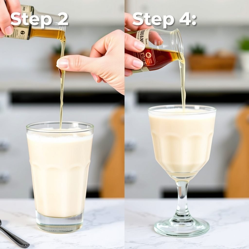 Step 2: making Copycat Starbucks Lavender Oat Milk Latte Recipe copycat recipe
