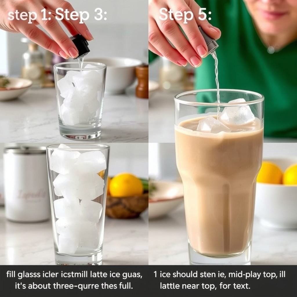 Step 3: making Copycat Starbucks Lavender Oat Milk Latte Recipe copycat recipe