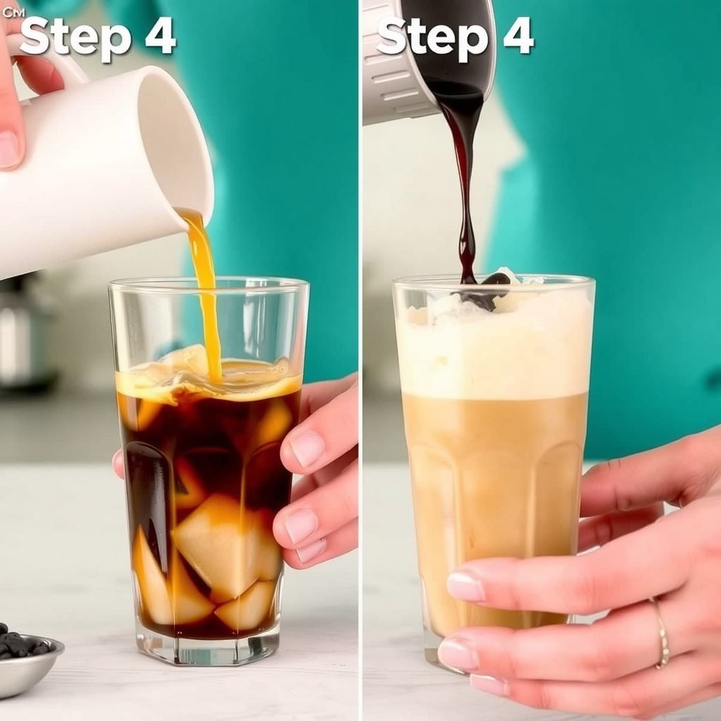 Step 4: making Copycat Starbucks Lavender Oat Milk Latte Recipe copycat recipe