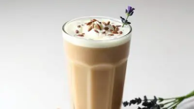 Copycat Starbucks Lavender Oat Milk Latte Recipe copycat recipe