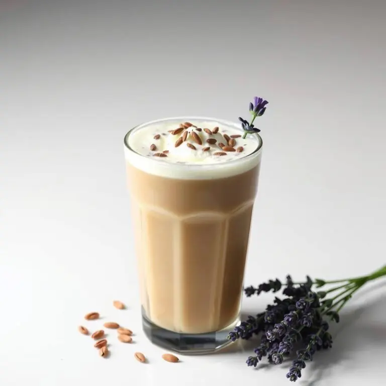 Lavender Oat Milk Latte