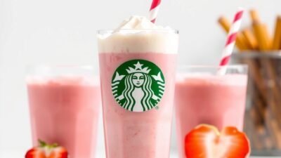 Copycat Starbucks Pink Drink at Home copycat recipe