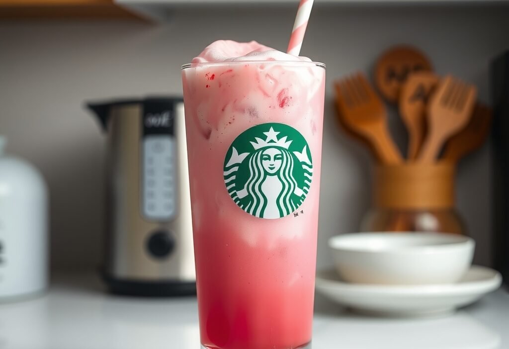 Copycat Starbucks Pink Drink at Home copycat recipe