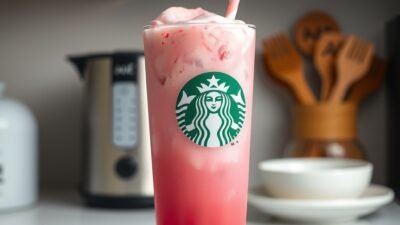 Copycat Starbucks Pink Drink at Home copycat recipe