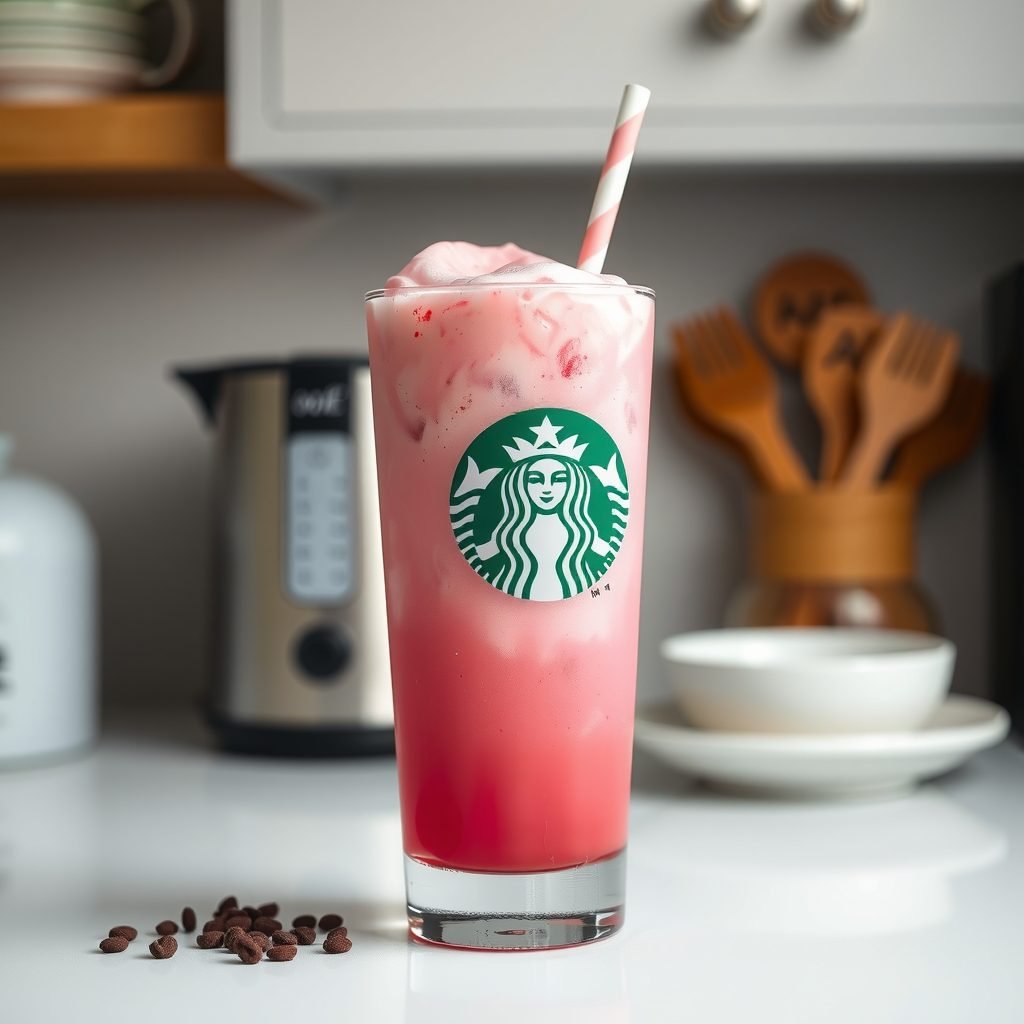 Copycat Starbucks Pink Drink at Home copycat recipe