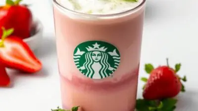 Copycat Starbucks Strawberry Matcha Latte copycat recipe