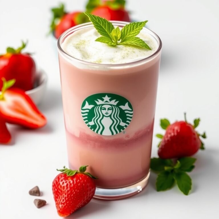 Strawberry Matcha Latte