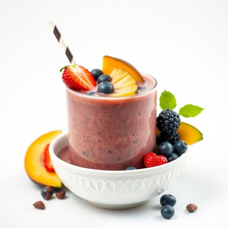 Tropical Acai Bowl at Home