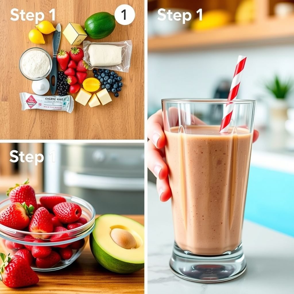 Step 1: making Copycat Tropical Smoothie Bahama Mama Recipe copycat recipe