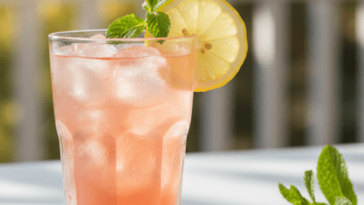 Copycat Chick-fil-A Cloudberry Sunjoy Recipe — easy homemade copycat recipe