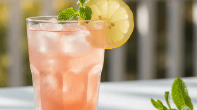 Copycat Chick-fil-A Cloudberry Sunjoy Recipe — easy homemade copycat recipe