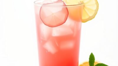 Copycat Crumbl Pink Sugar Lemonade copycat recipe