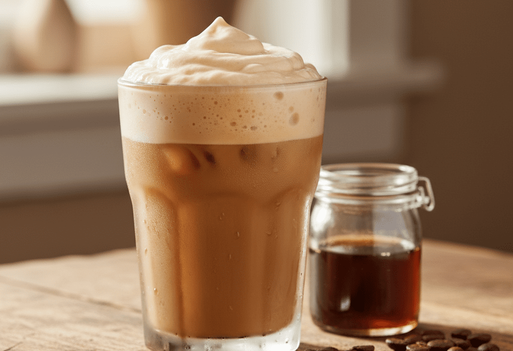 Copycat Dunkin Brown Sugar Shakeup Recipe — easy homemade copycat recipe
