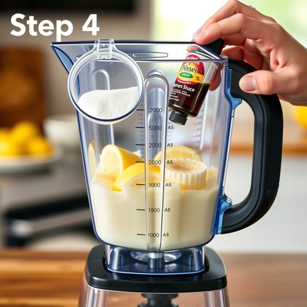 Step 4: making Copycat Dunkin Ocean Coolatta Recipe copycat recipe