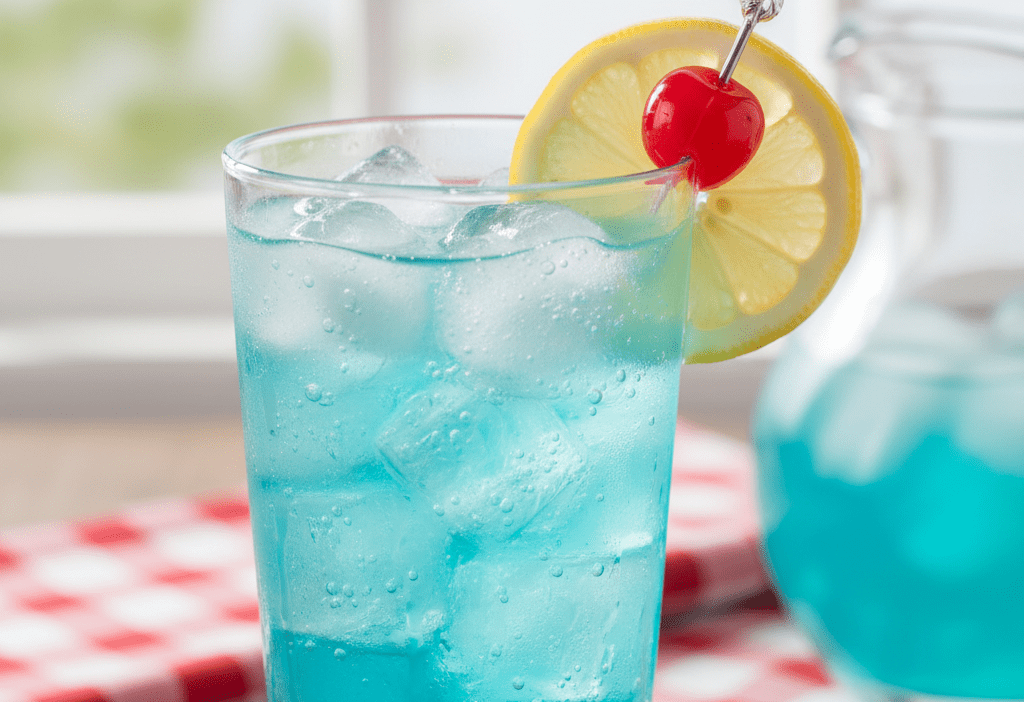 Copycat Sonic Ocean Water Lemonade Recipe at Home — easy homemade copycat recipe