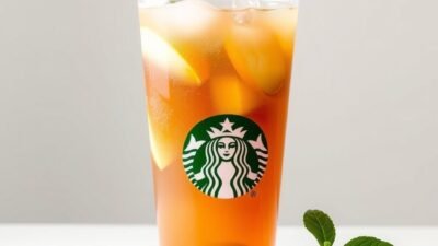 Copycat Starbucks Iced Peach Green Tea copycat recipe
