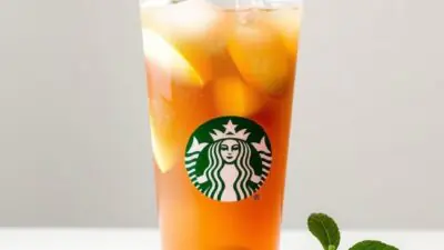 Copycat Starbucks Iced Peach Green Tea copycat recipe