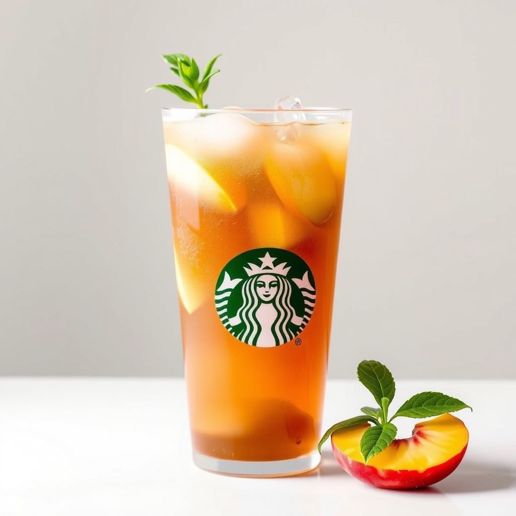 Copycat Starbucks Iced Peach Green Tea copycat recipe